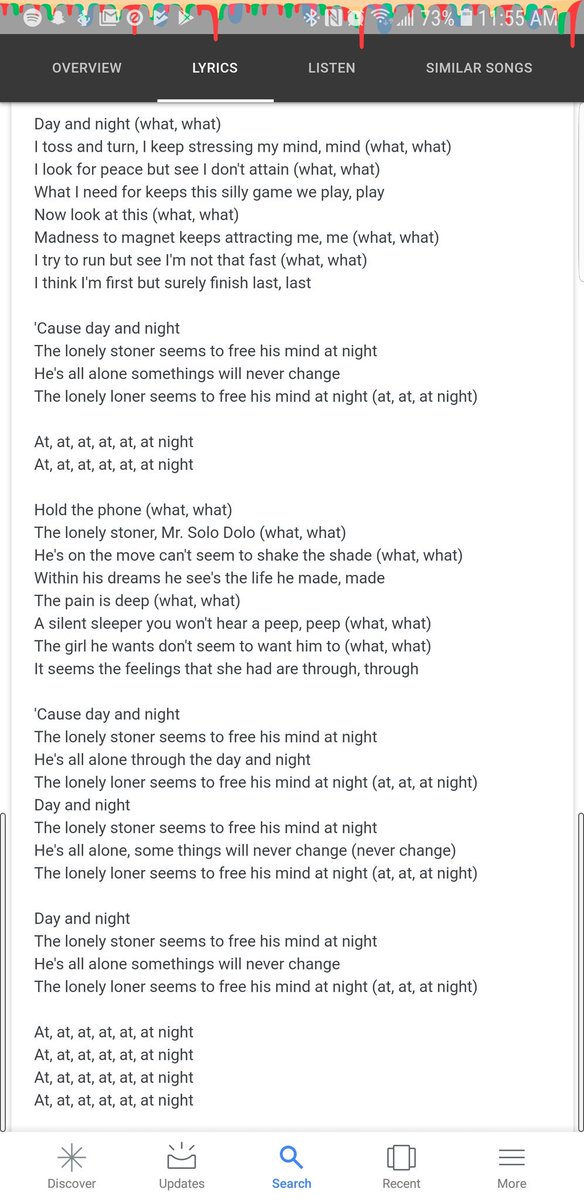 Alassaneee's tweet photo. @ArlanWasHere @KidCudi https://t.co/PrBKEoK1W2 (different song).He was one of the first to speak introspectivly on depression, isolation, and being comfortable not following the same path as everyone else in a time where mental health was even more stigmatized than today, esp. in black communities/rap. https://t.co/VRlc5NZS0P