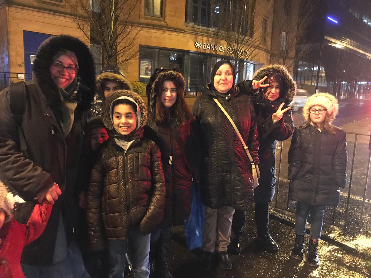 AminaMWRC's tweet photo. Our lovely ICE participants are troopers!
They braved today's wild rain/snow/ice/wind to go to @DundeeRep to watch Snow Queen ❄️👑
But as you can see, they enjoyed the show. Big thanks for the tix!
#inspireconnectenable https://t.co/dbErP69Cuk