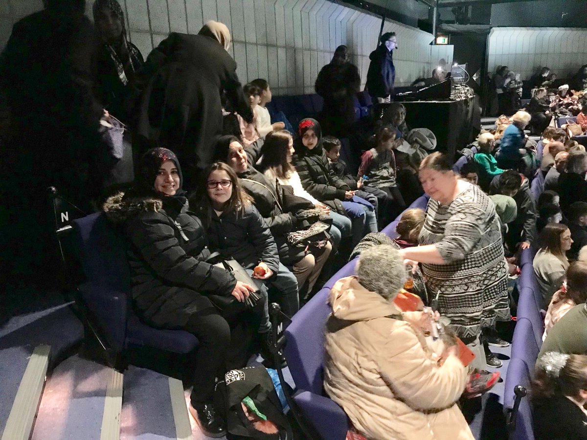 AminaMWRC's tweet photo. Our lovely ICE participants are troopers!
They braved today's wild rain/snow/ice/wind to go to @DundeeRep to watch Snow Queen ❄️👑
But as you can see, they enjoyed the show. Big thanks for the tix!
#inspireconnectenable https://t.co/dbErP69Cuk