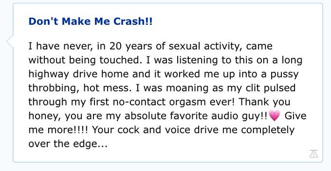 A response to my latest audio on @literotica. Has anyone else ever had a hands-free orgasm? I’d love