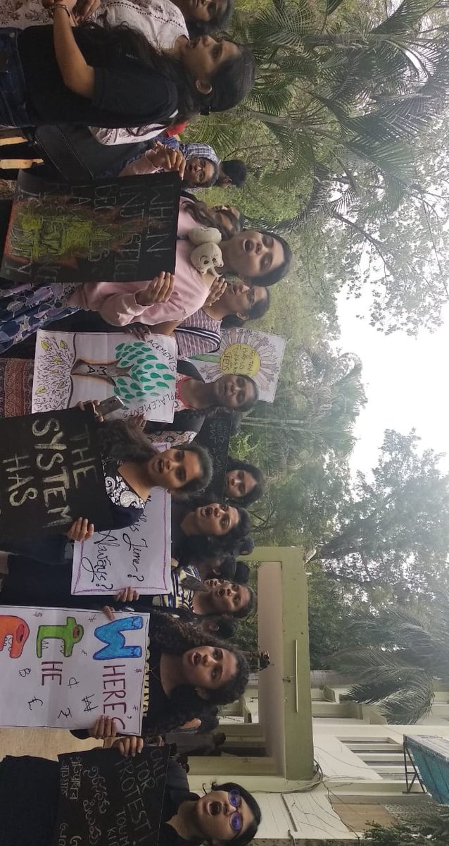Rk20001014Rahul's tweet photo. What's happening?
People from all parts come here.
People from all religions, caste, ideologies, etc etc come here.
To be one. To fight as one.
Then, why do you do all these.
#injusTISS
@StudentsforLife 
@napmindia
@meeracomposes 
@kanhaiyakumar https://t.co/hgVb3c1AR7