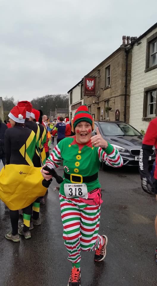jetsetangels's tweet photo. Mrs Taylor and her friend have done the Hurst Green, Turkey Trot 5 mile trail run, today. The Jet Set Angel wasn't too happy about nearly being eaten by a dinosaur...gulp! 😯
#turkeytrot #mudgalore #amazing #itsbeginningtofeelalotlikechristmas #jetsetangels  😇😇 https://t.co/lsiL32mlIi