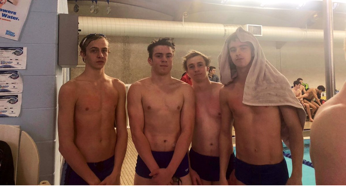 LTBoysSwimDive's tweet photo. The medley relay (Thorell, Walsh, Duerr, Breitenbucher) opens the #CadetRelays with an #EventWinner #LIONS 🔵🔶🔵🔶 https://t.co/e5zuJIwcd8