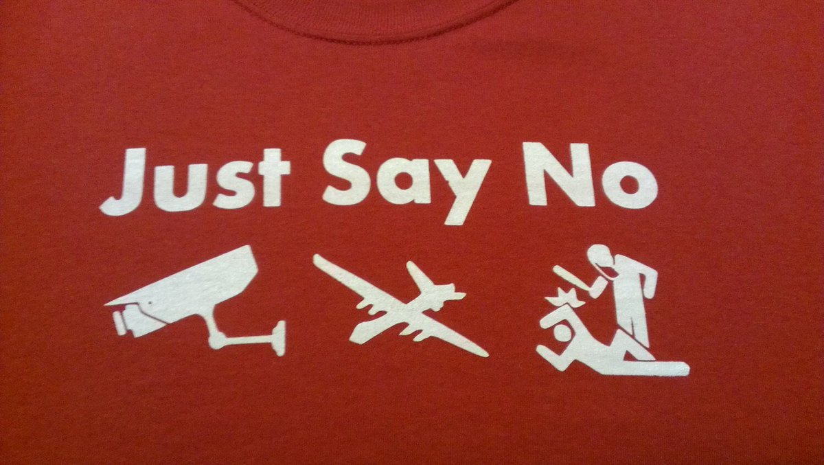 ProxyProphet's tweet image. Say no to all weapons of war and oppression!

Just Say No tees, long-sleeved tees, hoodies, totes, and decals.

Tee: etsy.com/listing/215151…
LS Tee: etsy.com/listing/251051…
Hoodie: etsy.com/listing/518753…
Tote: etsy.com/listing/504978…
Decal: etsy.com/listing/213216…