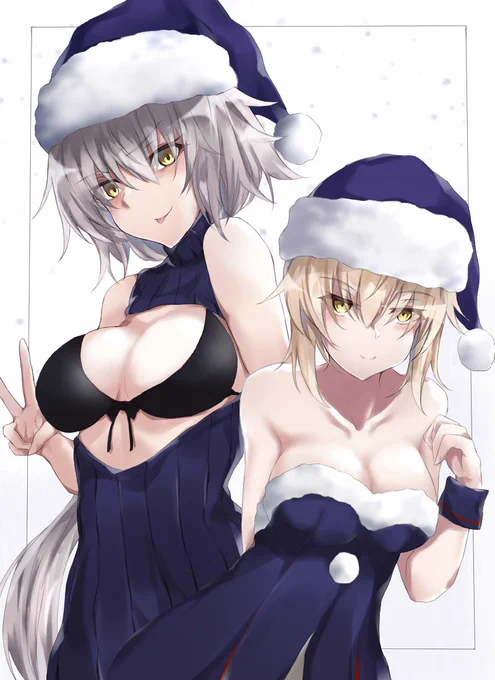 Wオルタ サンタ
#FGO 