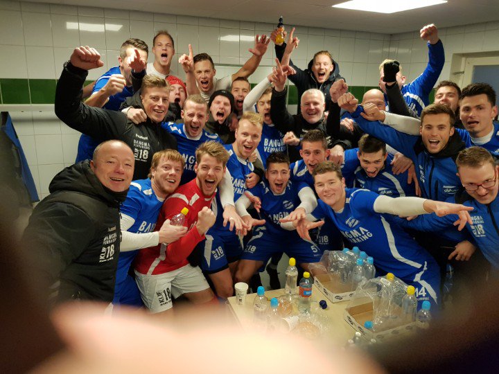 Een overwinning op Genemuiden moet gevierd worden. #genurk