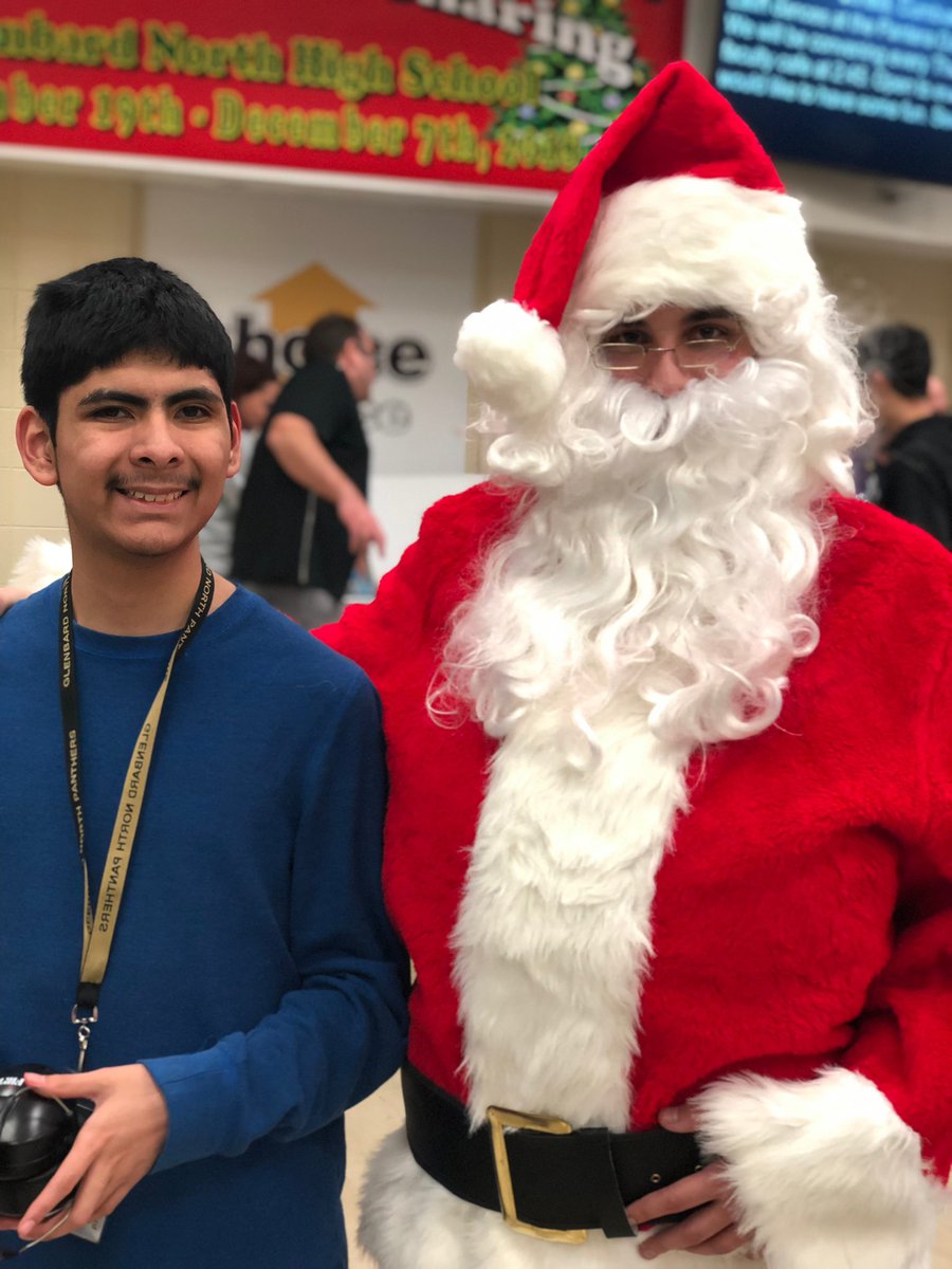 Our O.L.A.S. and Best Buddies Holiday Party. #CombiningForces #Priceless @GlenbardDist87 @GBNPanthers