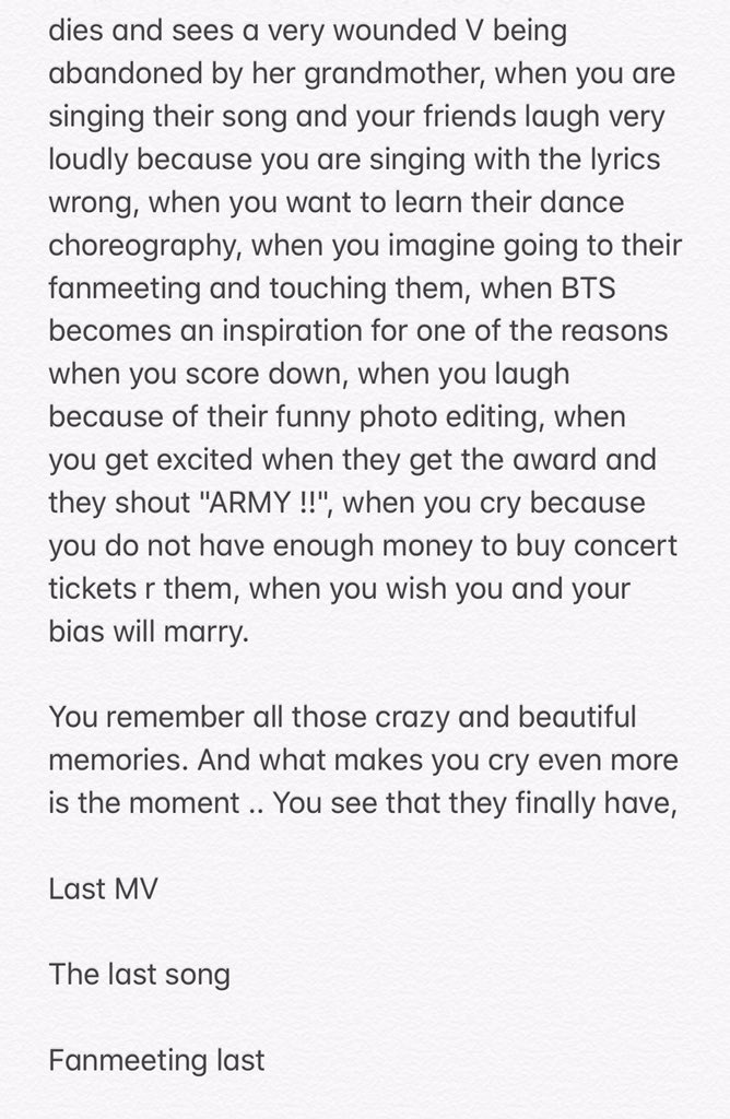btsjohorevent's tweet photo. Take your time and read this~ Please standby tissue ~ 🤧 cr:owner #bts @BTS_twt #btsjb #btsmy continue thread 👇🏻 https://t.co/CQF0tS7goL