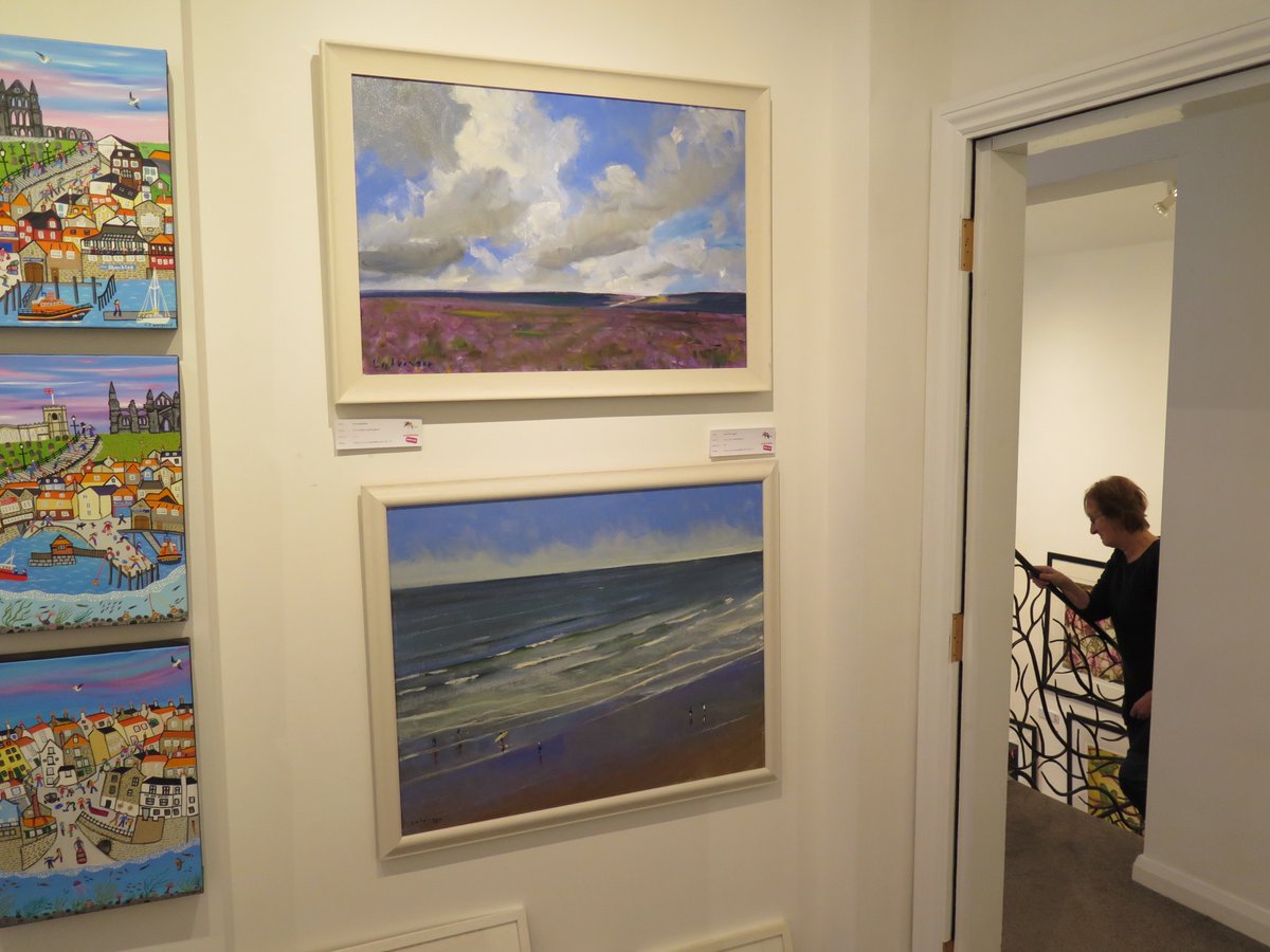 Some of my paintings at The Art Cafe Contemporary Gallery in Whitby. A place worth visiting: a good collection of paintings, excellent food and coffee and warm and comfortable on a cold winter's day.
malcolmludvigsen.org.uk