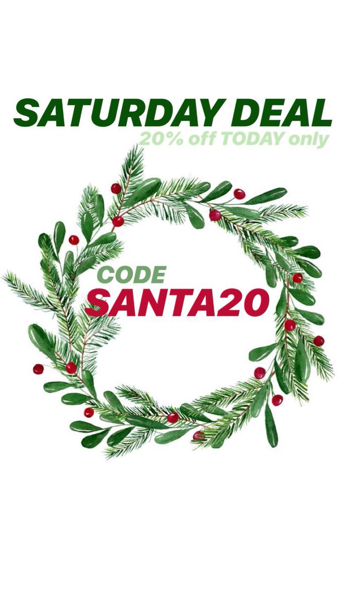 shopcheekylemon's tweet photo. Enjoy 20% off TODAY only! Use code SANTA20 at checkout 🎅🏼 https://t.co/OUrTR4tmPB https://t.co/ZjRiJfICpW