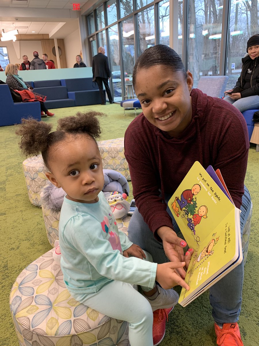 indylibrary's tweet photo. The first stories at Michigan Road are being made and told. #indylibrary #michiganroad https://t.co/R0WR6mWw6f