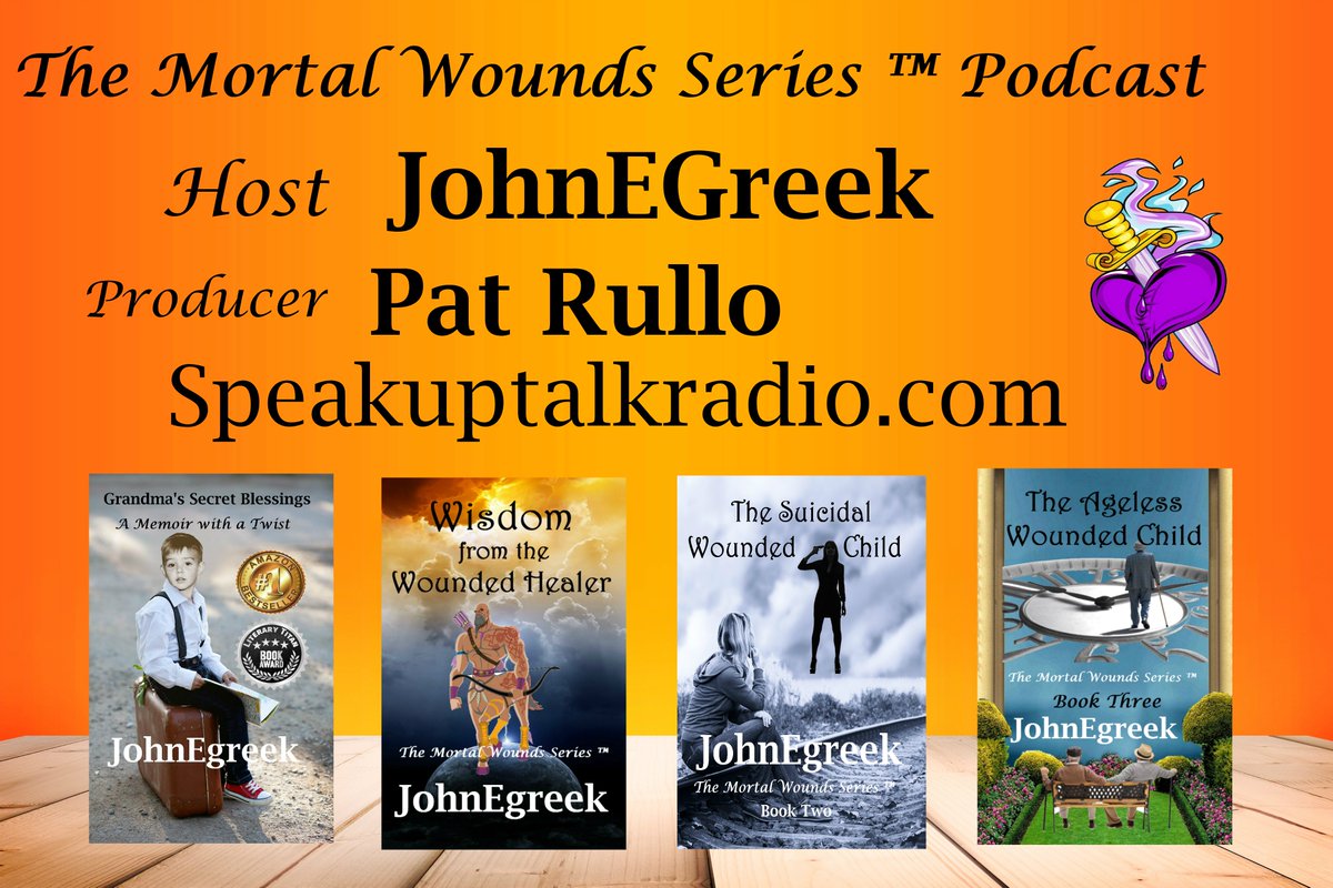 speakupradioh's tweet photo. #author .@JohnEgreek shares personal stories & offers tips to help your #woundedchild survive & heal during the Christmas and New Year holiday season. https://t.co/EX58xWXrQp https://t.co/7s5tMZWCtf