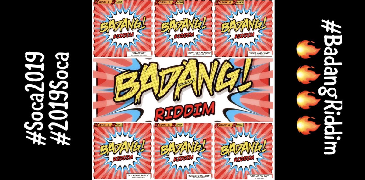 iamduttyd's tweet photo. This #riddim right here is 🔥 so far the #Soca music for 2019 is sounding real real nice. #BadangRiddim #Soca2019 #2019Soca #MachelMontano #KevinLyttle #MXPrime #RicardoDrue #Chromatics #Olatunji https://t.co/5QX3HoWLJy