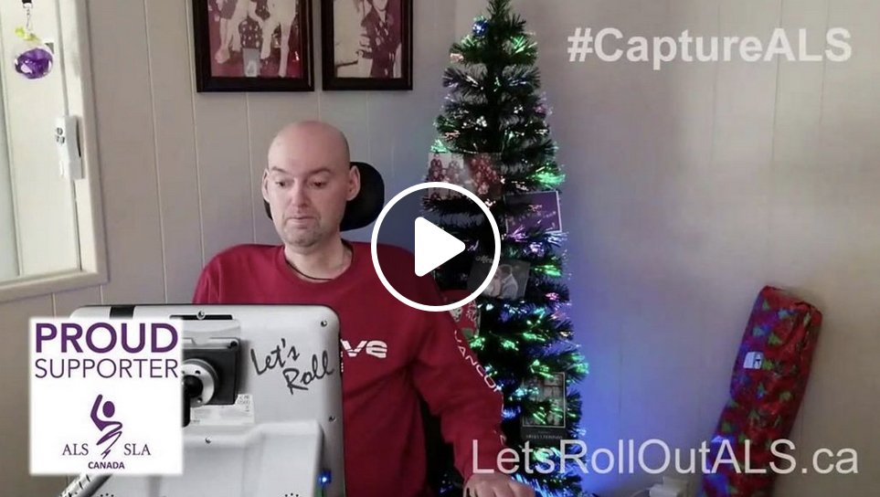 Kindly give me, and others the gift of #hope this Holiday season: bit.ly/2UMA50w
Email your MP bit.ly/2SQpboB
Envoyez un courriel à votre Député.e bit.ly/2SOTv2J

Let's Roll LetsRollOutALS.ca als.ca
#CaptureALS #ALS #SLA #MND