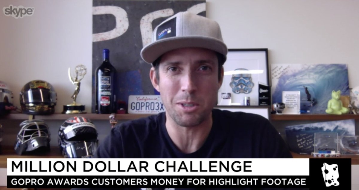 #GoPro CEO Nick Woodman Doubles Down on Existing Customers, Unveils Contest Video cheddar.com/videos/gopro-c… #digitalnomad #vanlife  #GoProMillionDollarChallenge