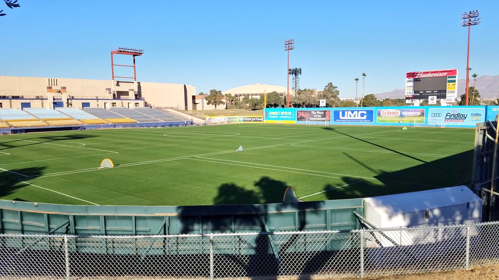 lvlightsfc's tweet photo. IT'S A BEAUTIFUL DAY IN DOWNTOWN LAS VEGAS!! 🌞🌞

Come on out to Cashman Field to watch our Open Tryouts. #VivaLights https://t.co/GfXaMGrt50