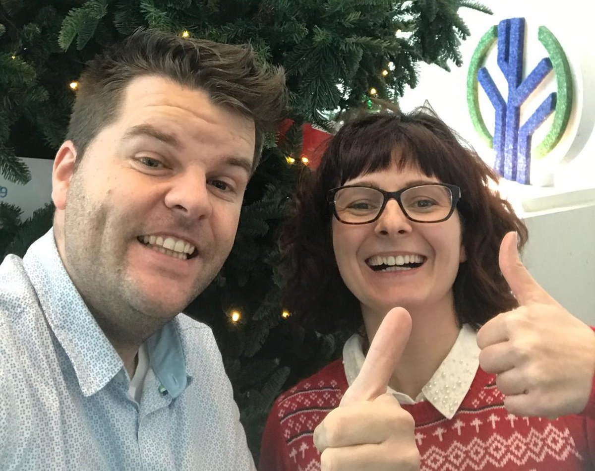 RegisConsult's tweet photo. Op Ugly Christmas Sweater Day gaan we op klantenbezoek bij B&amp;R Bouwgroep  met onze kersttrui.
#B&amp;R #Regisconsult #uglychristmassweaterday https://t.co/bVJBi4pSU8