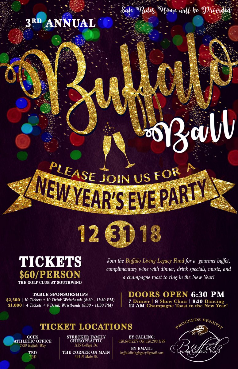 Christmas have you stumped?  How about a gift that keeps on giving?  Tickets to the Buffalo Ball and Buffaloes continuing their education would be a great gift! <a href="/nordby_steve/">Steve Nordby</a> <a href="/drewthon/">Drew Thon</a> <a href="/USD457/">Garden City Public Schools USD 457</a> <a href="/GCHSbuffs/">GCHS</a> <a href="/BUFFSAthletics/">Garden City Athletics</a> <a href="/j83renee1/">Renee Cornett-Wallace</a> <a href="/GCHSTHAcademy/">GCHS Trade & Health Academy</a>