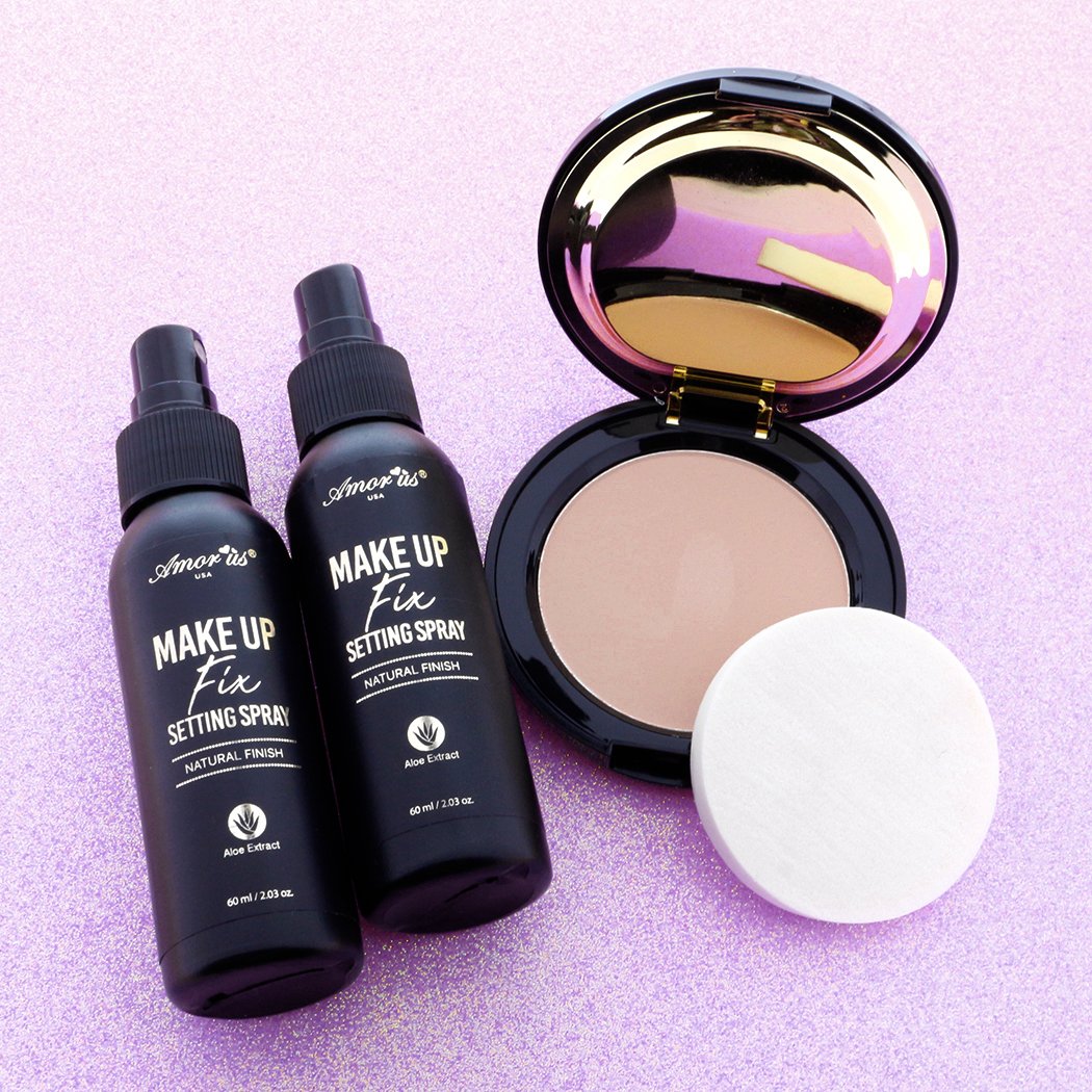 shopamorususa's tweet photo. Fresh skin!🌱✨🍀 Glowing face with our #MakeupFix Setting Spray & #TwoWay Foundation
#amorus https://t.co/BsQJXp3Sug