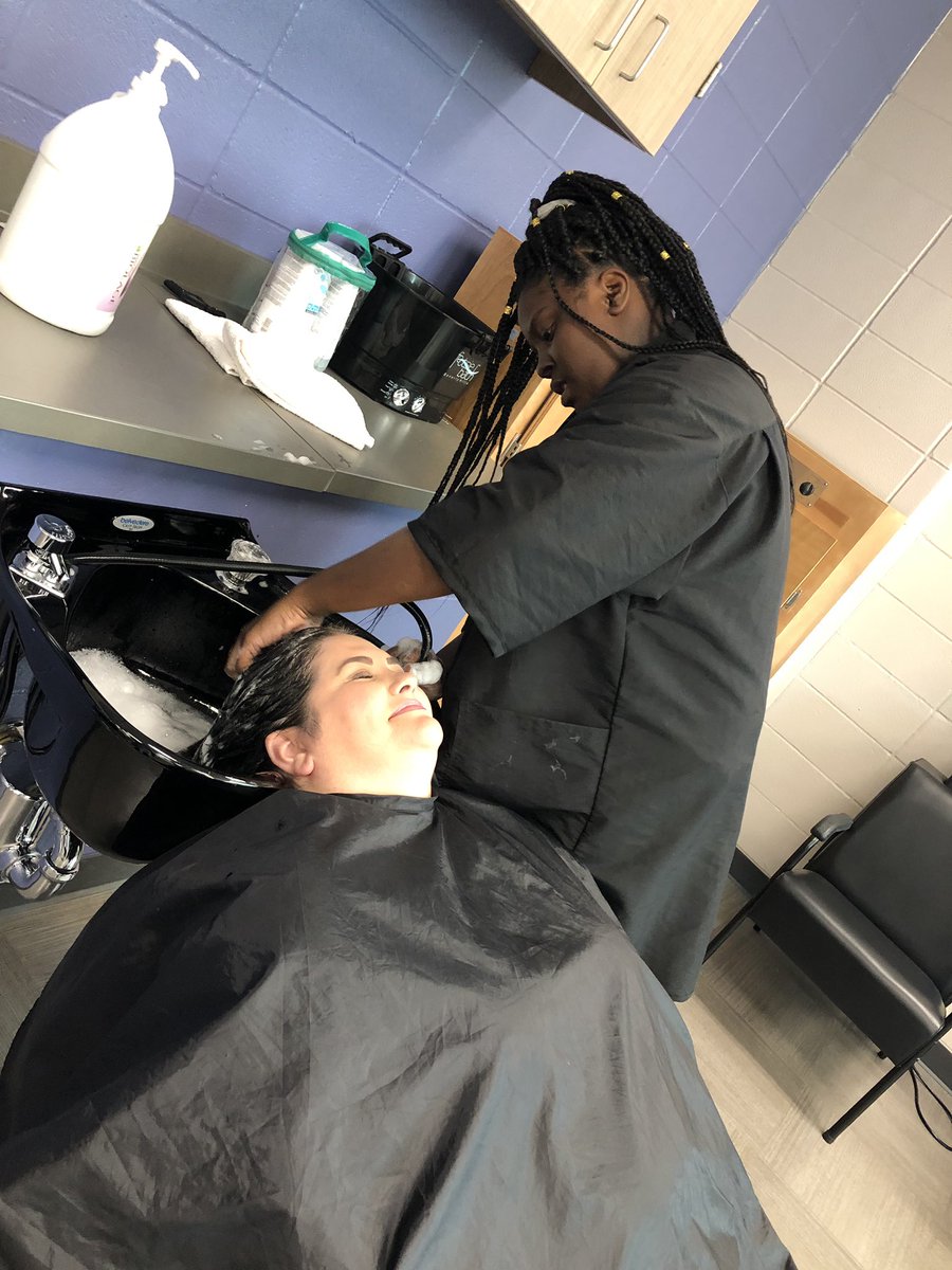 CainCosmo's tweet photo. Our Salon Saturday is off to a great start!! The Cain Family are enjoying their services https://t.co/0nKqdLxr3Q