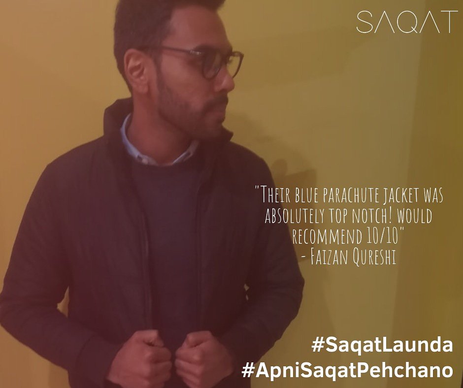 SaqatC's tweet photo. Get to know what our customers have to say about our line of Menswear 
#ApniSaqatPehchano #Saqat #SaqatLaunda #fashion #menswear #winter #clothing #apparel #clothes #trendy #sweater #jacket #shirt #blazer https://t.co/cS0zWKe5TR