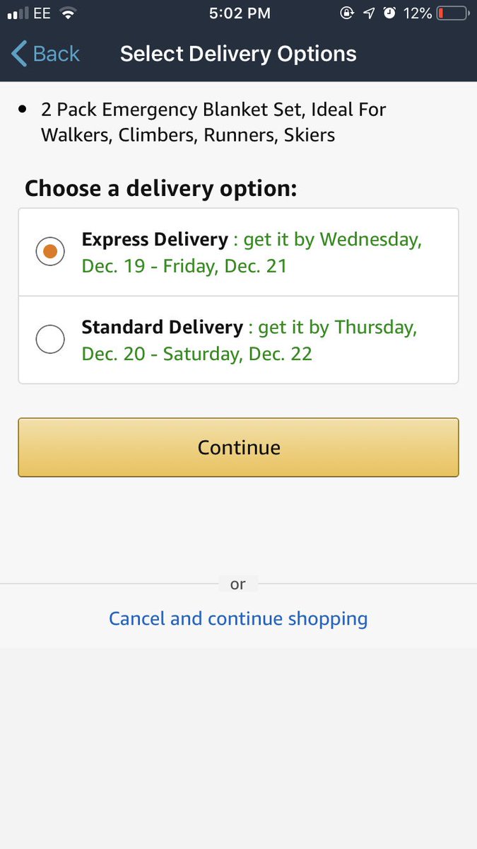 jobennett91's tweet photo. @AmazonHelp I am not happy with the delivery cost on a product I have received today and how it wasn’t clear at all when I selected the delivery option!! No where on express delivery does it explain the cost and this is disgusting it’s cost me over £21 to order something worth £2 https://t.co/1lpXN8YQla