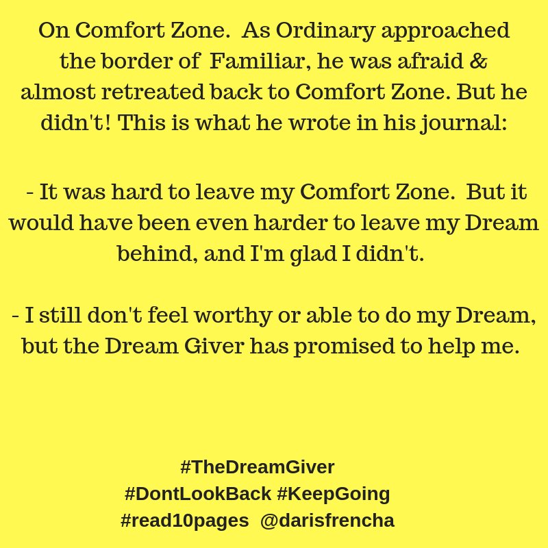 DarisFrencha's tweet photo. What's worse, being comfortable and not pursuing your dreams? Or staying in the same place and not realizing your potential? You deserve it all, please be reminded! JS. https://t.co/soz1M1TbUb