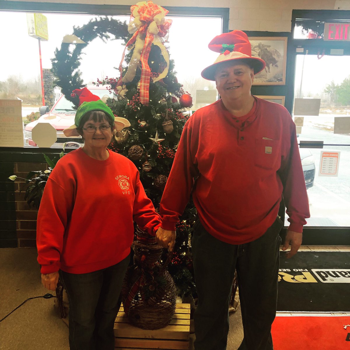 We sure do love our customers!! The Dodson couple always puts a smile on our faces!