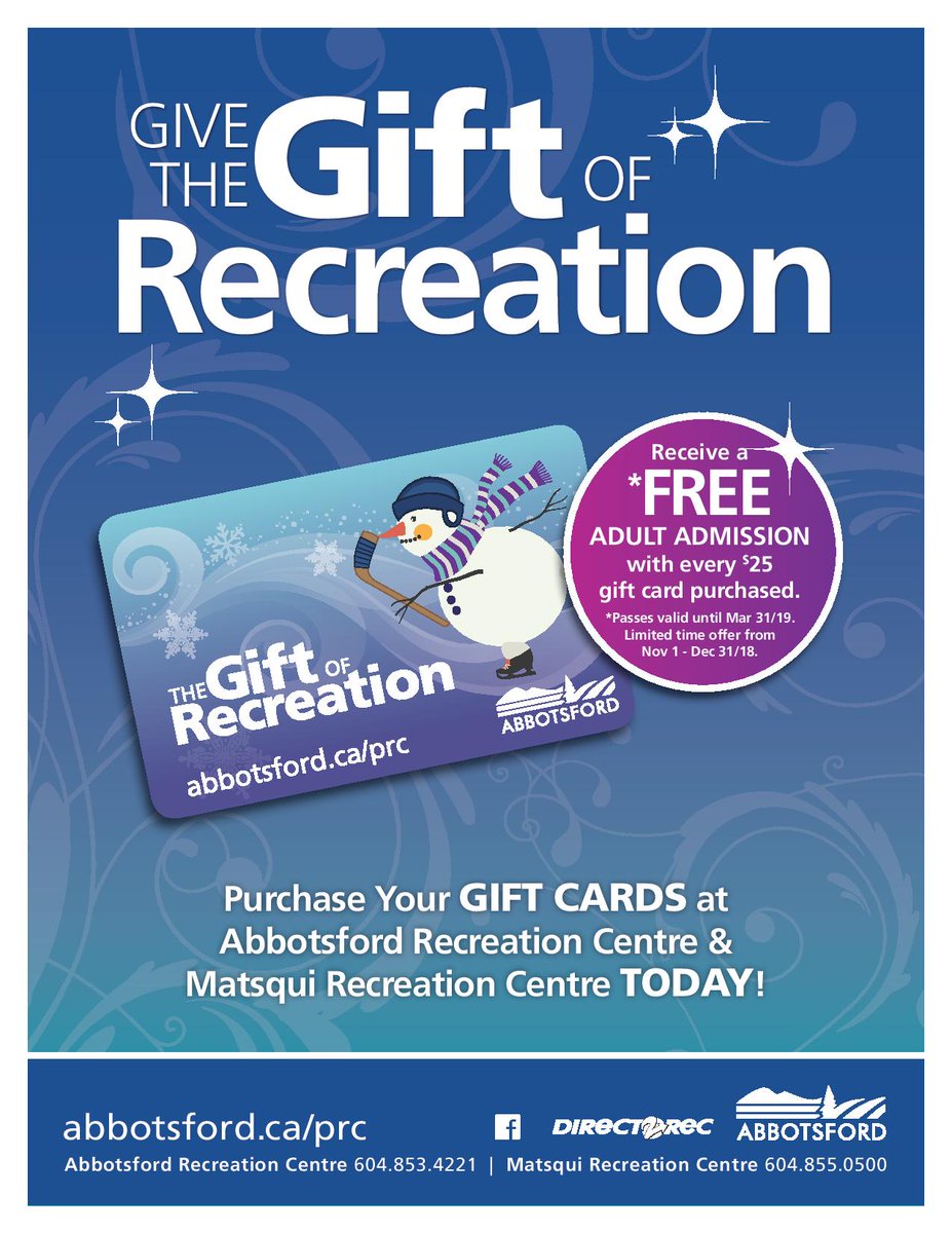 Looking for the perfect stocking stuffer?   Give the Gift of Recreation this holiday season! https://t.co/9uBXphod62