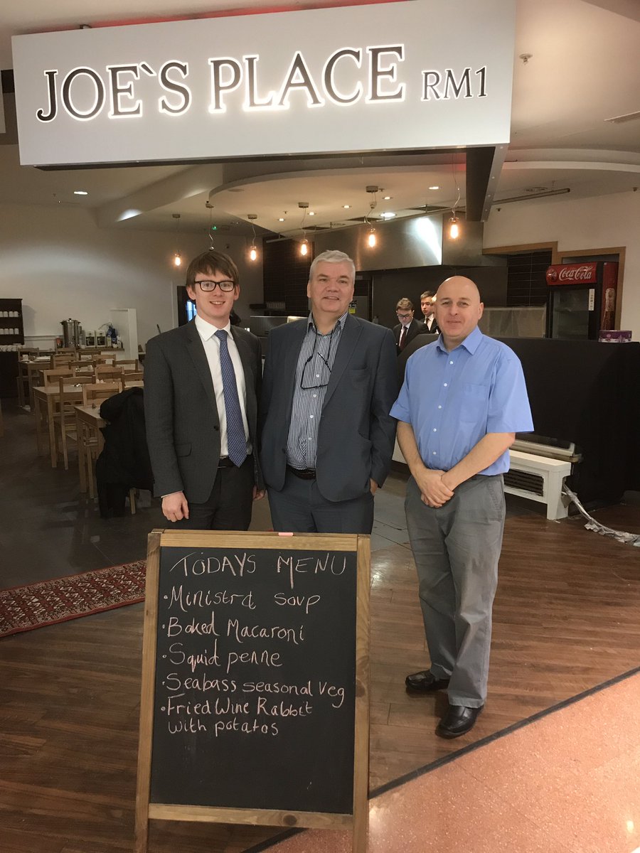 KeithPrinceAM's tweet photo. I joined the Leader of Havering Cllr Damian White and the owner to enjoy the opening of Joes Place in the Mall Romford 
Let's support local businesses https://t.co/u0DHFfH6Hh