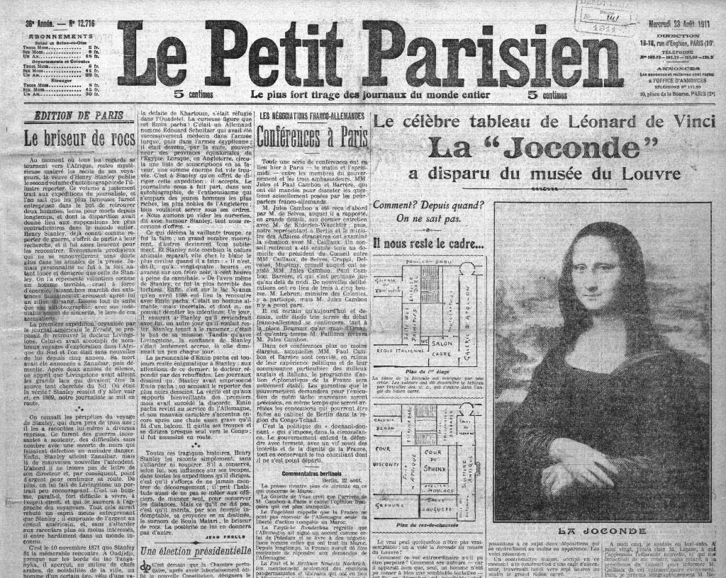 languagexp's tweet image. ¿Sabías que #Picasso en #Louvre fue acusado de robar la Mona Lisa, pero fue liberado al comprobar su inocencia. Visita: experienciaidiomas.com
