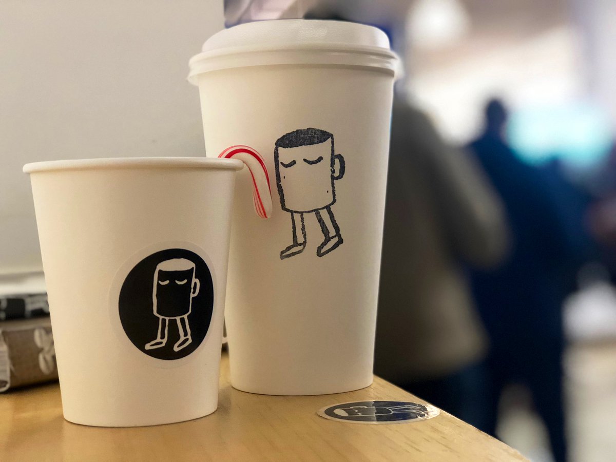 Alitgator's tweet photo. Just the cutest lil coffee cups I ever did see 😍

If you’re bored in the winter and want things to do, go to @smorgasburg Winter Market!! Food, drink, shopping &amp; super accessible via subway 🔥 https://t.co/xywz1BFsA3