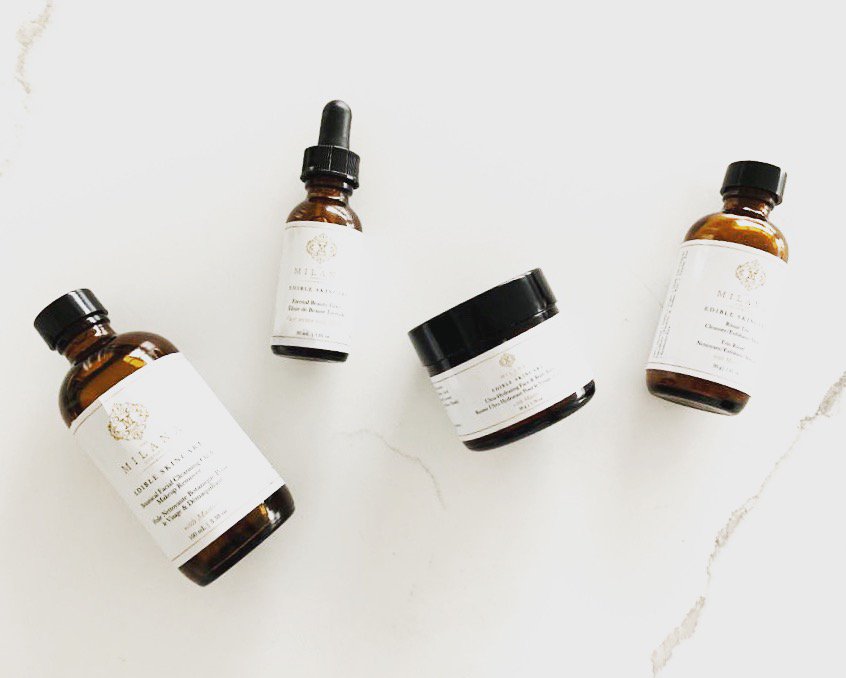 themilanaco's tweet photo. We are so excited to introduce our luxurious,100% natural and edible skincare collection enriched with Mastic, an aromatic natural resin exclusively from Greece. #launch #naturalskincare #skincare #beauty #organic #themilanaco https://t.co/FspavUzNc8 https://t.co/keaGVyBR1g