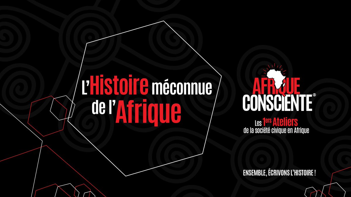 AfriqConsciente's tweet photo. [Deuxième panel des premiers ateliers de la société civique africaine]
Thème : L'histoire méconnue de l'Afrique
#Demaplacejemengage #Afriqueconsciente #15Decembre2018 #Ensembleecrivonslhistoire #civ225 #Afrique https://t.co/3B8Nwi6IMX