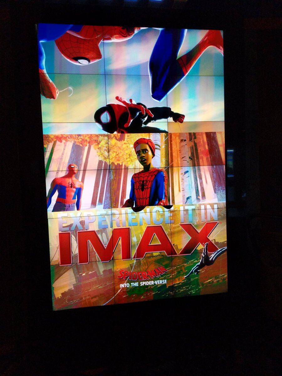 Samch92's tweet photo. #SpiderManIntoTheSpiderVerse #Spiderverse https://t.co/qwib6f1V4G