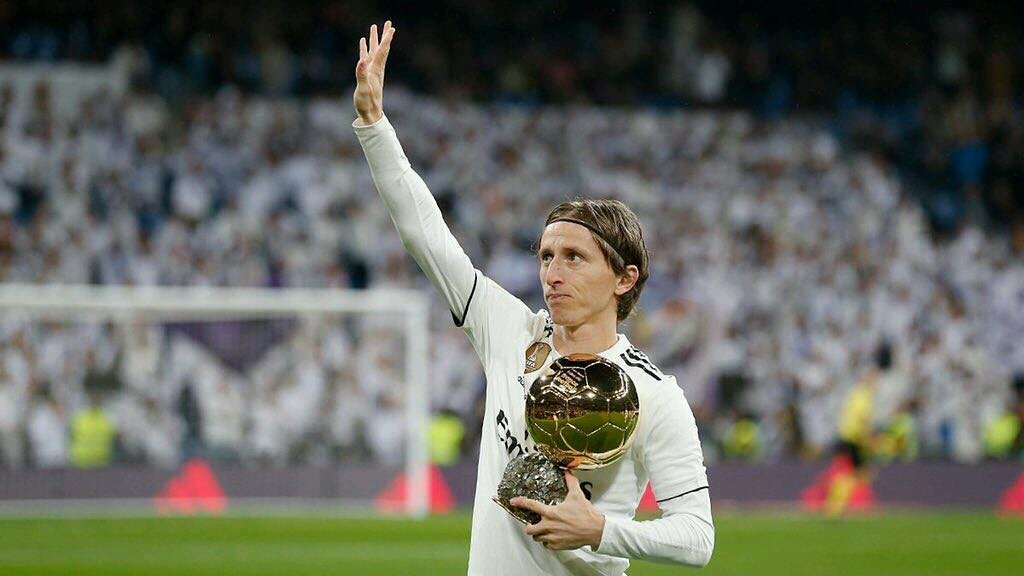 The world's best! 🏆 #Ballondor #HalaMadrid