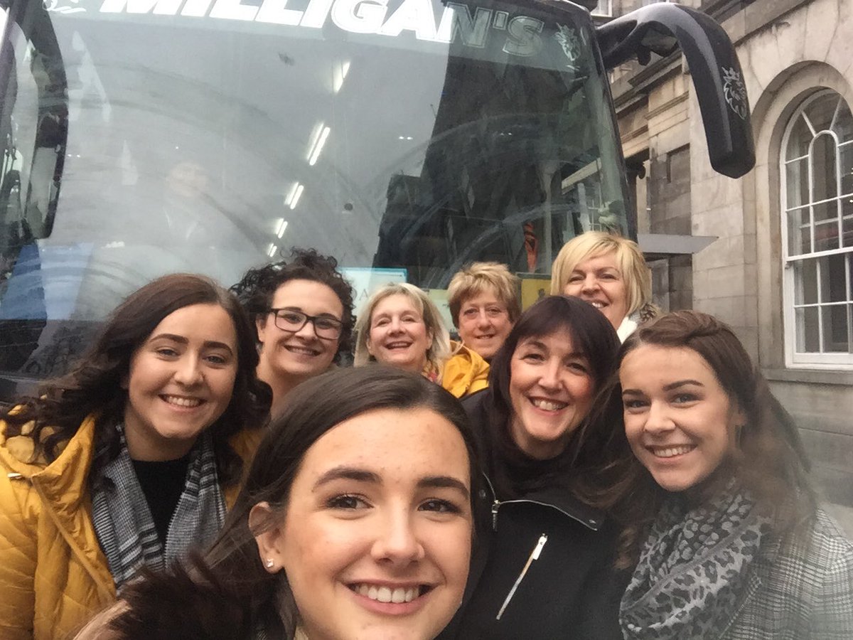 moragmillig4n's tweet image. Girlie weekend with my favourite coach company #Milligans #Edinburgh