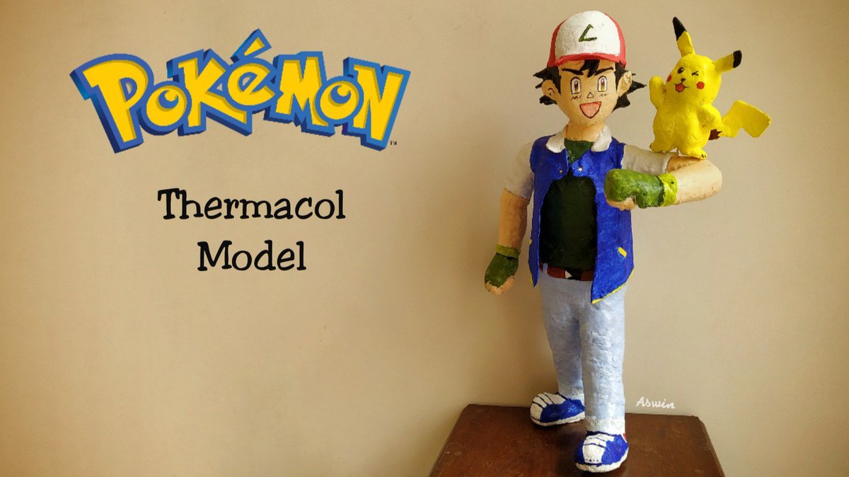 aswin483's tweet photo. Making video link in bio
https://t.co/blbGDNIXhg
Pokémon : Ash and Pikachu Thermacol model making
#thermacol #thermacol_model #PokemonGotoys #pokemon #superpokemon #Ashketchumarena #Pikachutoys #howtodo #makingvideo #sculpting #Hugepokemontoys #AshKetchum #Pikachu https://t.co/L6KLxoQHKS