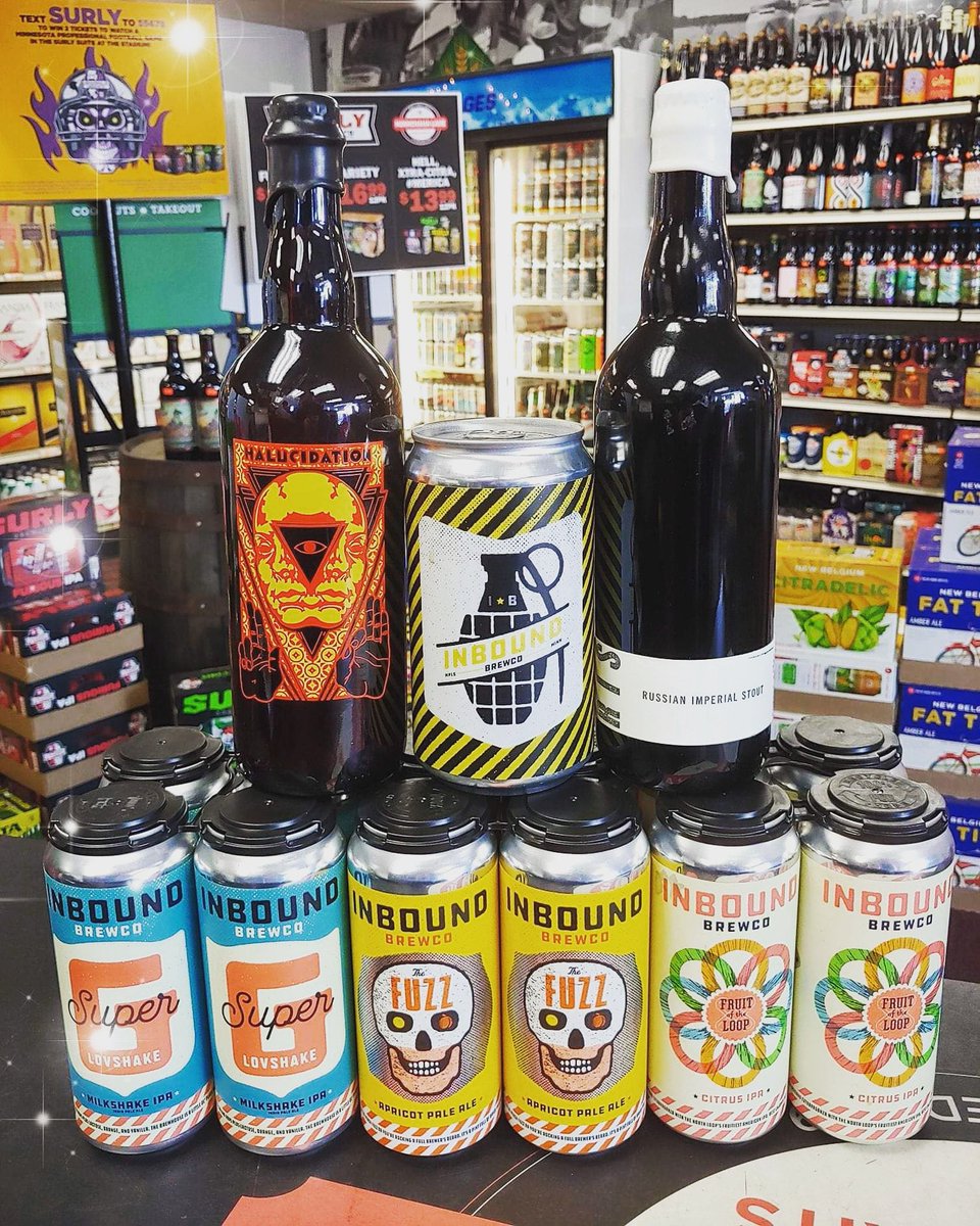 minnehahalakews's tweet photo. We've got a good looking tasting with @InboundBrewCo! Stop by between 3-6 to try samples of their ipas, peanut butter stout, Russian imperial stout and hallucidation!!! #inboundbrewco #mncraftbeer https://t.co/yjF5a0SzRH