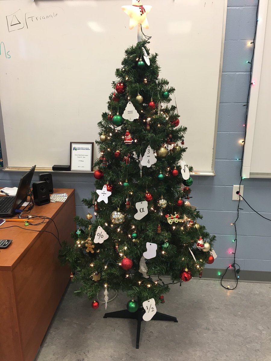 Our math Christmas tree <a href="/BrooksideInt/">Brookside Intermediate</a> <a href="/NLESDCA/">NLESD</a>