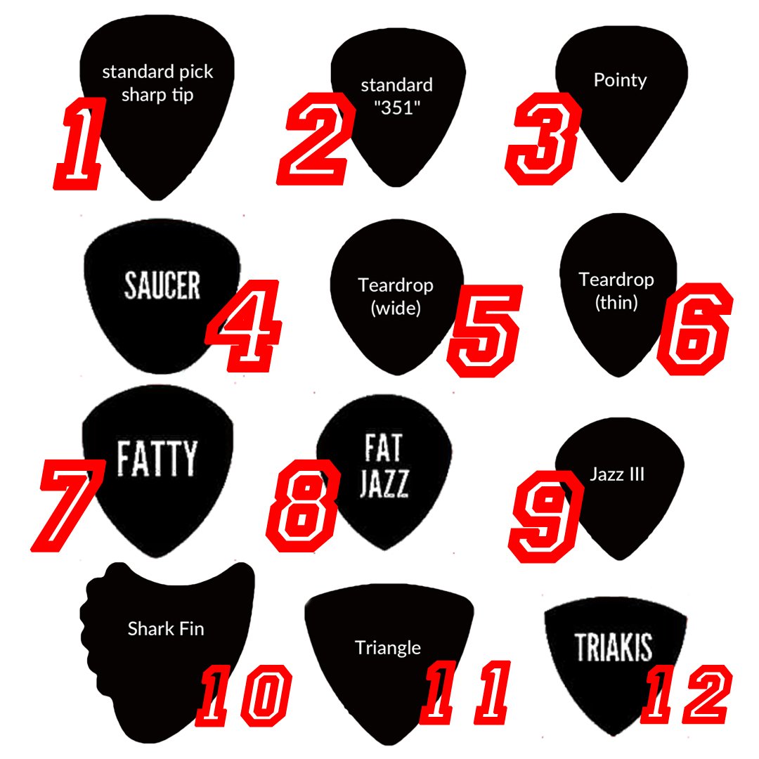 PEDRO_RGUITAR's tweet photo. Digite o número do seu modelo de palheta preferido ou o número do modelo de palheta que você está utilizando atualmente. 
☺
Enter the number of your preferred pick model or the pick model number you are currently using.
#palheta #palhetas
#pick #picks #palhetada #guitarra https://t.co/FMT3eUgAjA