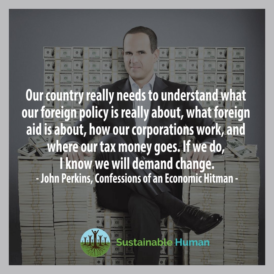 What is John Perkins talking about?