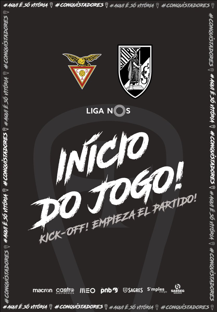 VitoriaSC1922's tweet photo. Vamos Vitoria! 💥💪🏼
⚔️ CD Aves - Vitória SC ⚔️
#AquiÉSóVitória #Conquistadores #CDAxVSC #LigaNOS https://t.co/XbIwrMZEPj