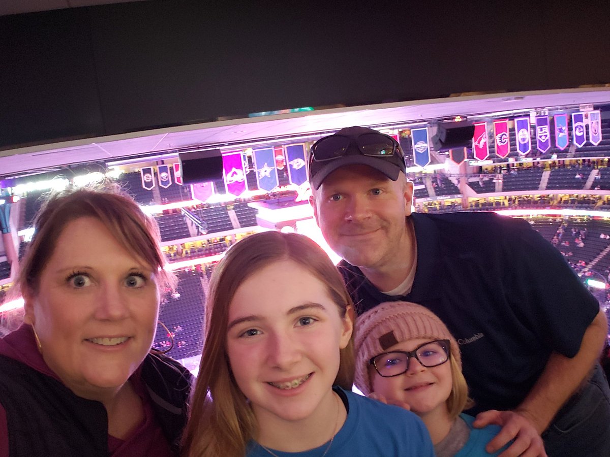 BPulju's tweet photo. First Family Wild game! #mnwild #teampulju https://t.co/OZgW1bn4G3