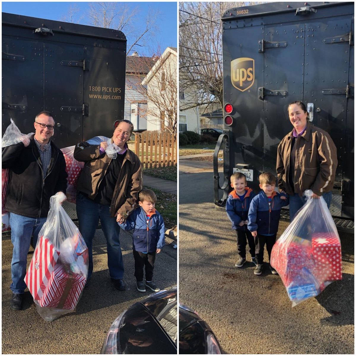 Christ Community's Angels of Hope delivery's with a little help from UPS. We are blessed to be able to help others and show my boys how important it is. <a href="/IllinoisUPSers/">IllinoisUPSers</a> <a href="/jbehgooy/">Joseph Behgooy</a> <a href="/binghamups/">TIM BINGHAM</a> <a href="/RFitzsimmons86/">Ryan Fitzsimmons</a>