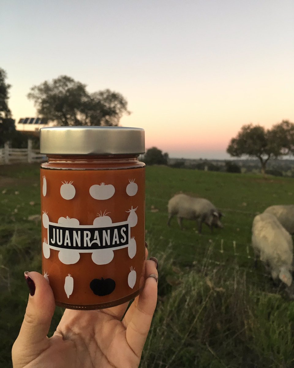 Esta foto nos llega desde Hinojosa del Duque, Córdoba. Salsa de tomate Gourmet #juanranas en la dehesa de encinas junto al Cerdo Ibérico de Bellota. #maridajeperfecto .
*
#gourmet #delicioso #salsadetomate #tomatefrito #etiquetalimpia #cleanlabel #dehesa #bellota #iberico #encina