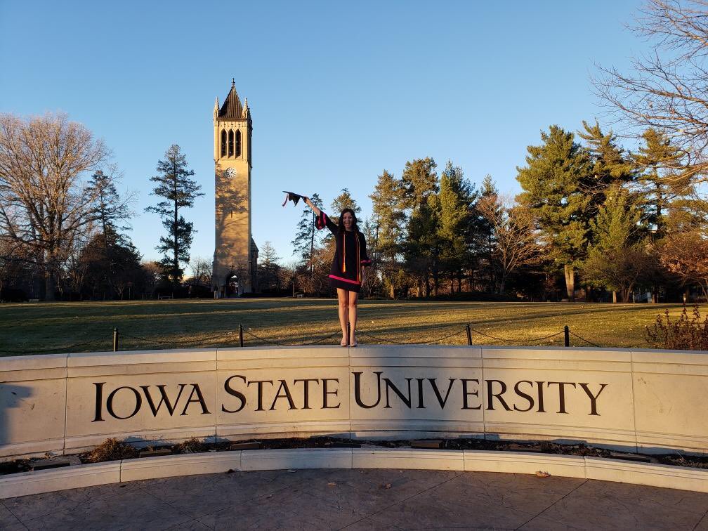 ab_turner's tweet photo. Good job buddy!!! @turner_madeline #CyclONEgrad #IowaState https://t.co/2YYcGvOXfv