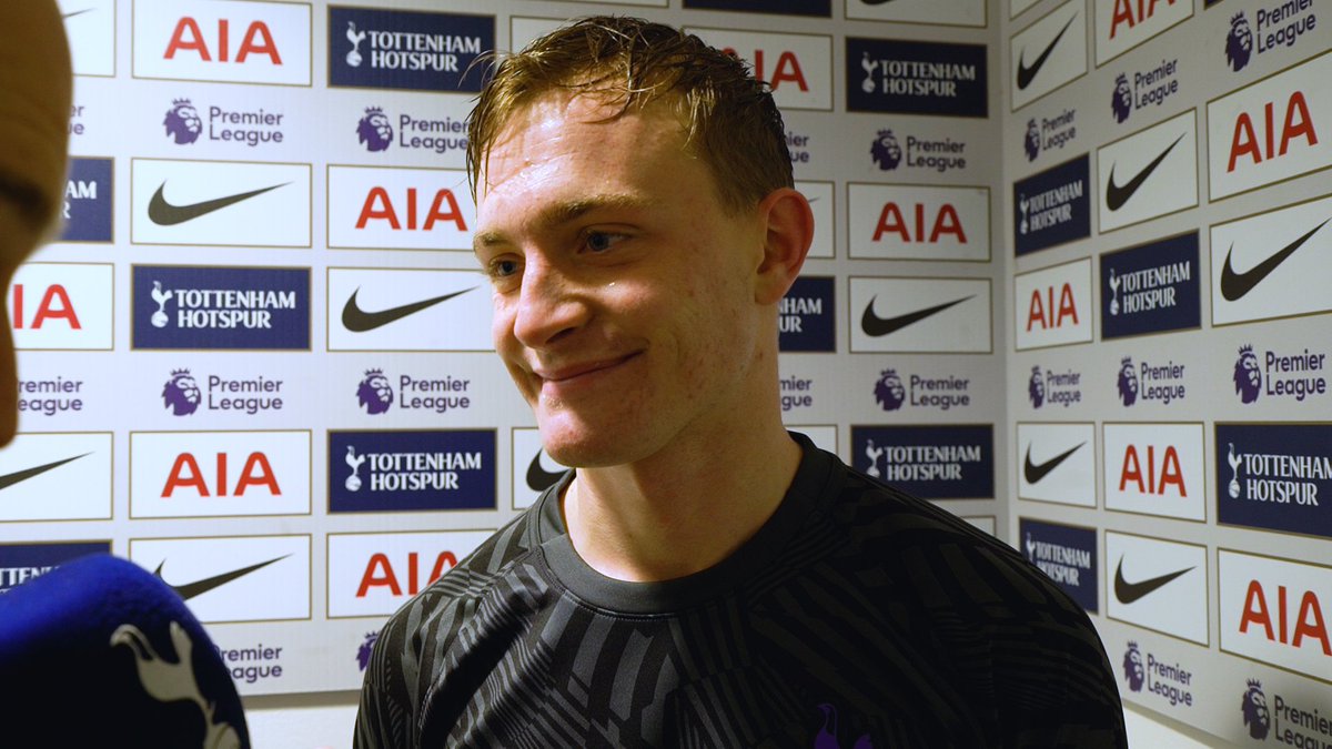 🗣️ "When I saw my name on the teamsheet, I was just delighted!"
Oliver Skipp on a memorable day at Wembley.
#COYS