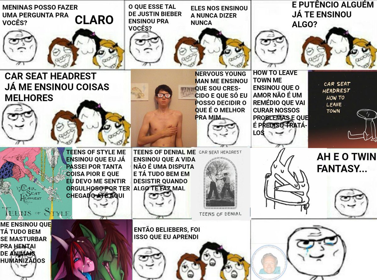 MusicaMerda's tweet image. Obrigado Car Seat por me ensinar várias lições