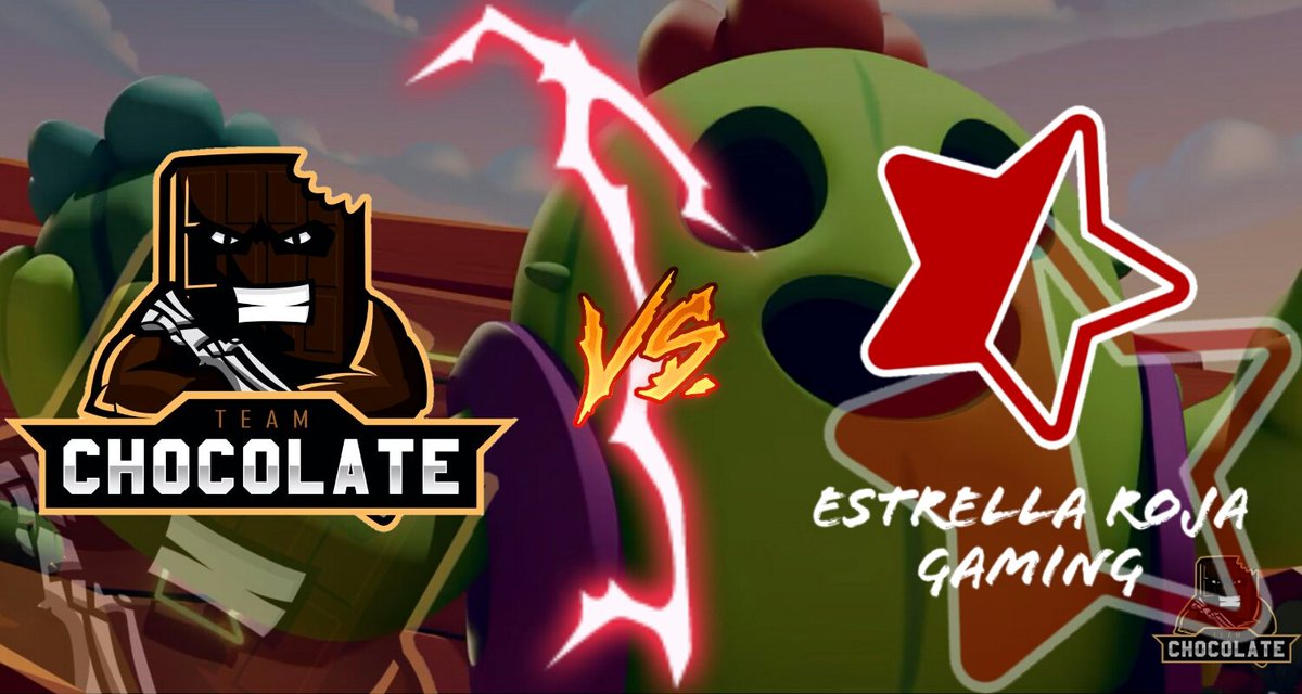 TeamChocolateGG's tweet photo. ¡Partido! | #BrawlStars
#FeelTheChocolate🍫

¡Partido para la @BrawlCup!

¡@TeamChocolateGG vs
@EstrellaRojaGG!
¡22:00PM 🇪🇸!

¡Este será un Partido decisivo, y muy importante! https://t.co/iSpHMmCpIz